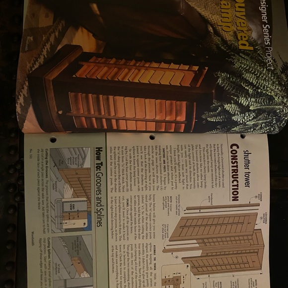 🎉5/$10🎉Woodsmith magazine vol 26 no 151 February / March 2004 oak tool cabinet - Picture 4 of 10
